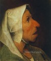 Portrait Of An Old Woman Flemish Renaissance peasant Pieter Bruegel the Elder